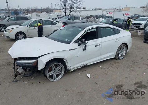 2021 Audi A5 Sportback Premium 45 Tfsi Quattro S Tronic z USA, uszkodzony, nr VIN WAUDACF56MA015067